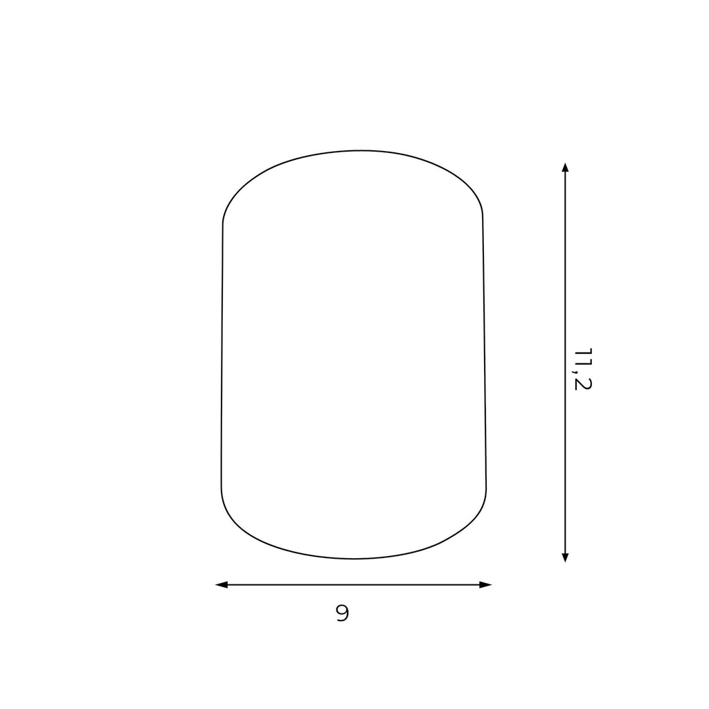 oprawa sufitowa Downlight round dia 90mm/h=112mm black 1xE27
