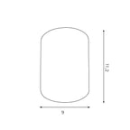 oprawa sufitowa Downlight round dia 90mm/h=112mm black 1xE27