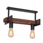 plafon Hard dark wood/black 2