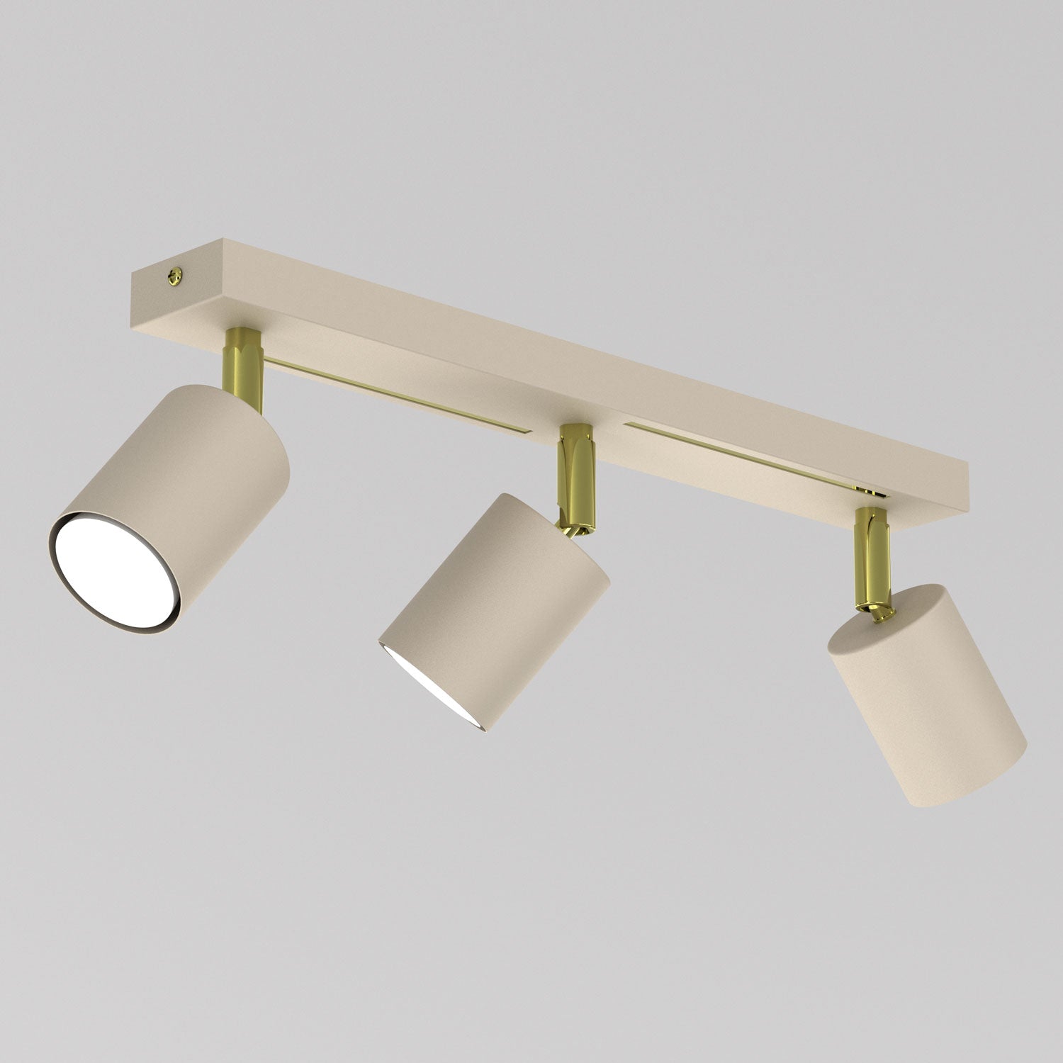 spot Striper beige/gold 3xGU10