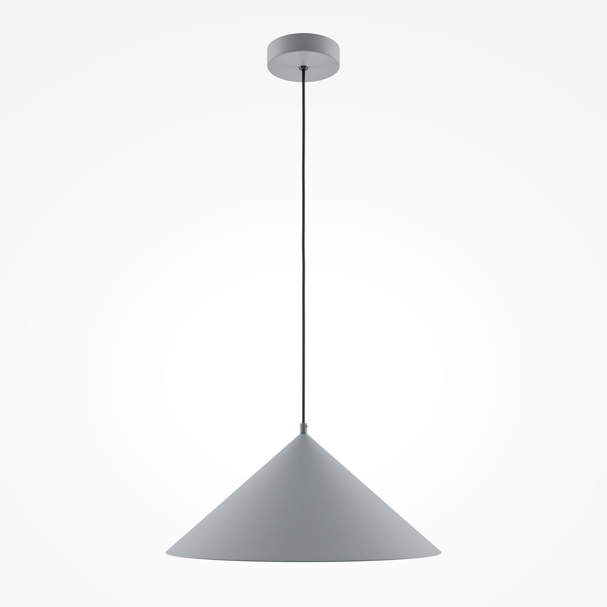 Maytoni Lampa wisząca Basic colors - Metal - Szary MOD167PL-01GR