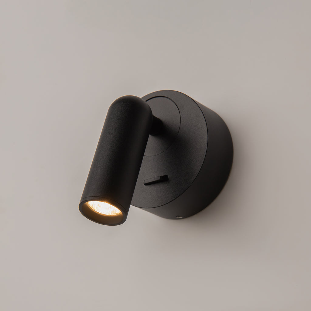 Maytoni Kinkiet Mirax - Metal - Czarny C038WL-L3B3K