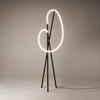 Maytoni Lampa podłogowa Crochet - Aluminium - Czarny MOD369FL-L36B3K