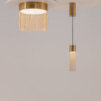 Maytoni Lampa wisząca Imaginary - Metal - Złoty MOD190PL-L5G3K