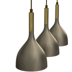 żyrandol line bar 600 mm Noak titanium-bronze/shiny gold 3xE27