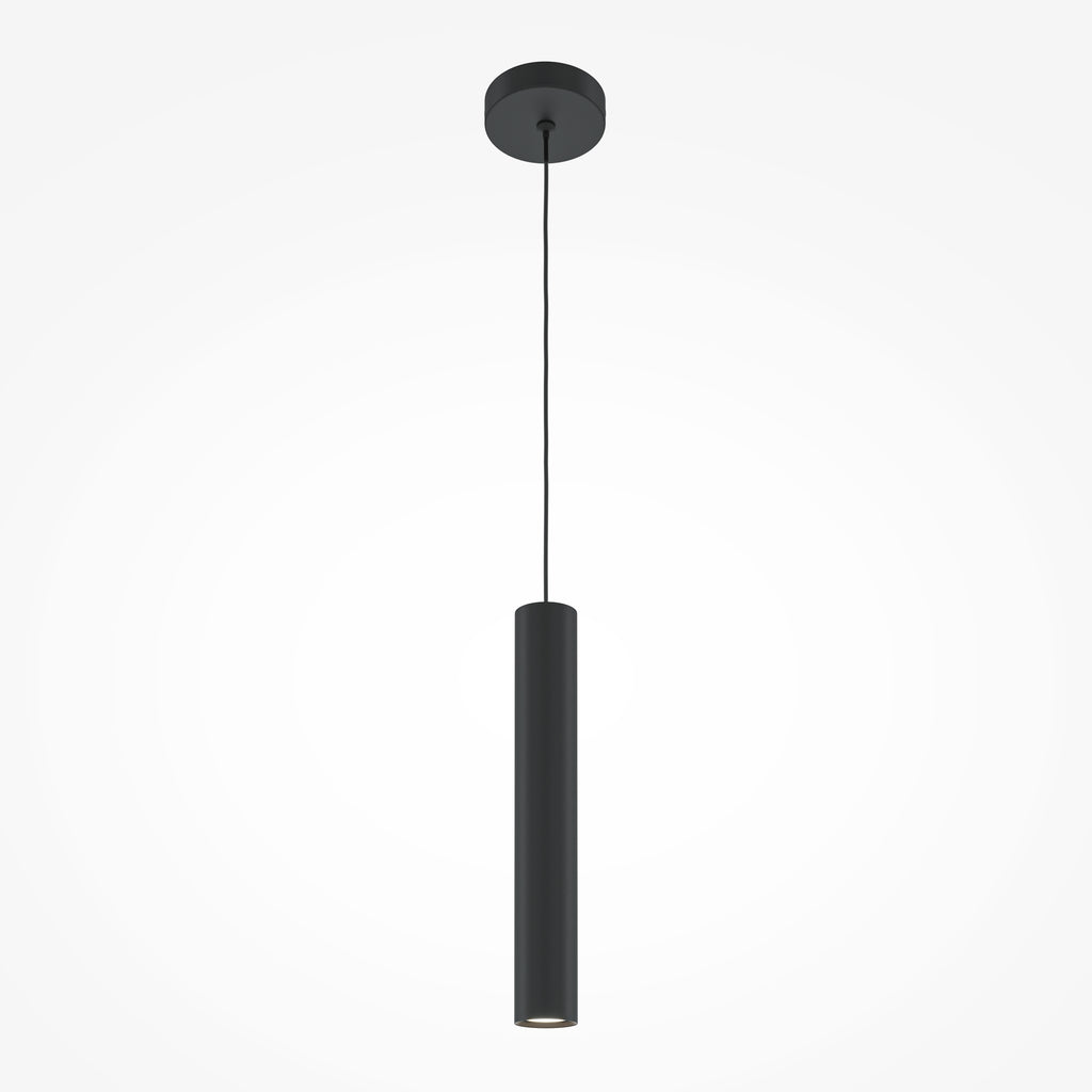 Maytoni Lampa wisząca Pro Focus - Aluminium - Czarny MOD161PL-01B1