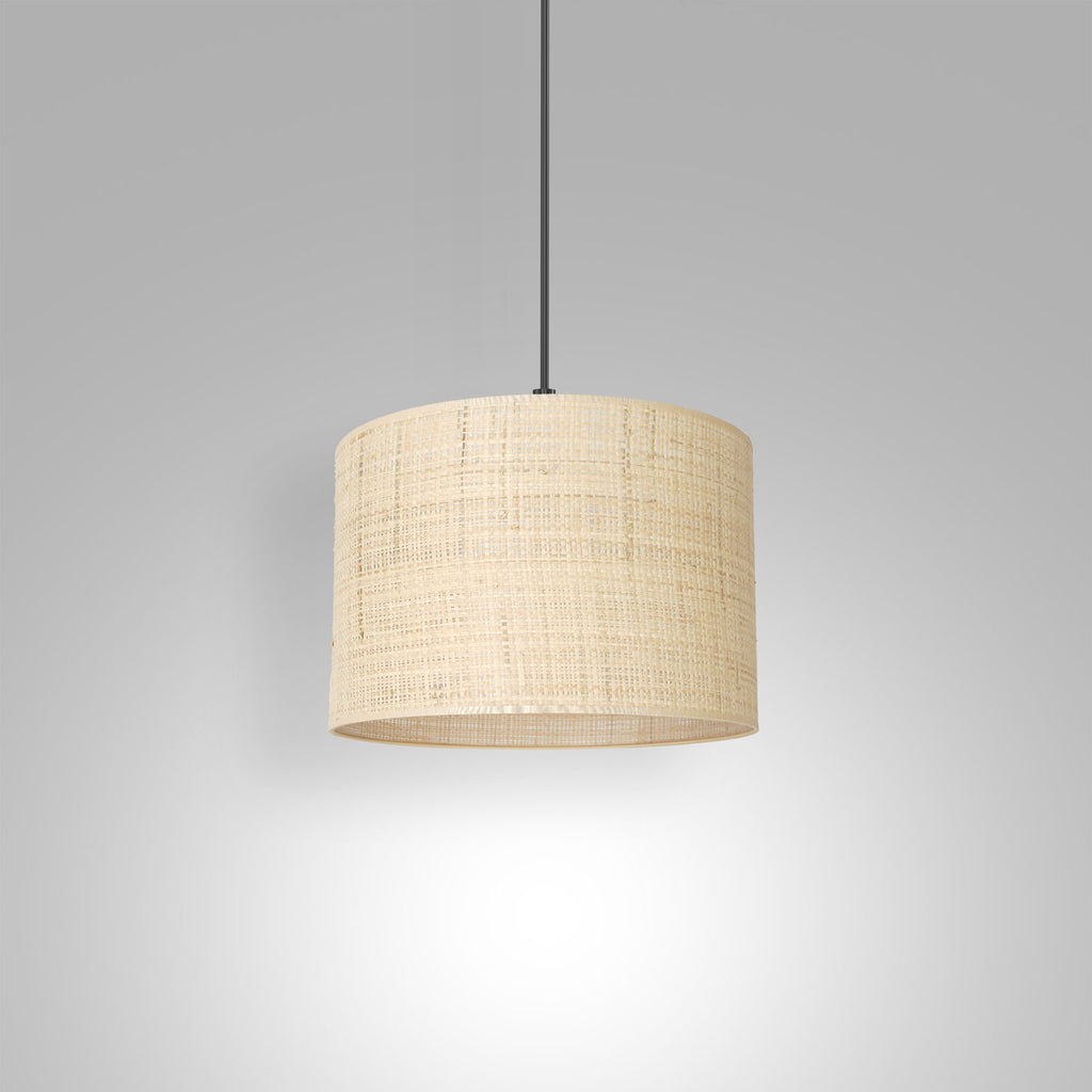 żyrandol Rattan cylinder shade dia 250, h 170 1xE27