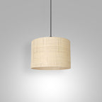 żyrandol Rattan cylinder shade dia 250, h 170 1xE27