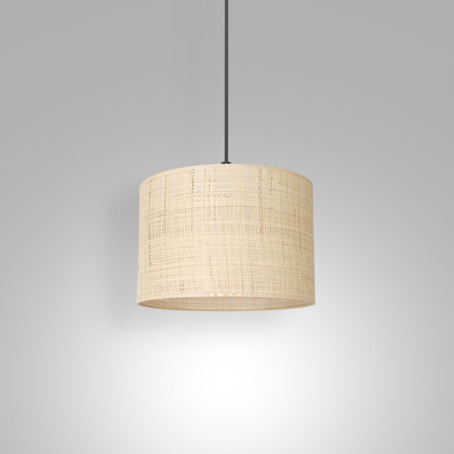 żyrandol Rattan cylinder shade dia 250, h 170 1xE27