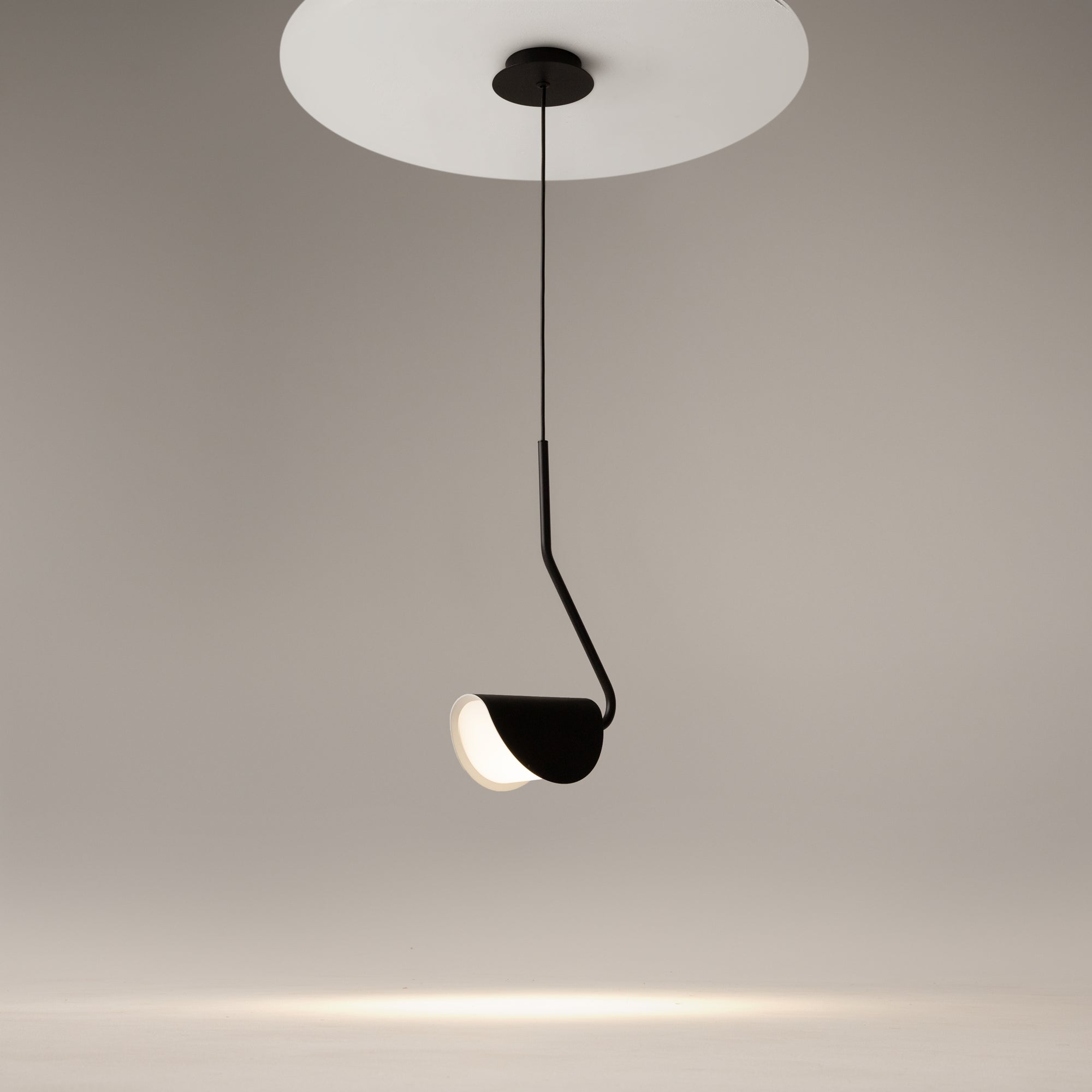 Maytoni Lampa wisząca Mollis - Metal - Czarny MOD126PL-01B