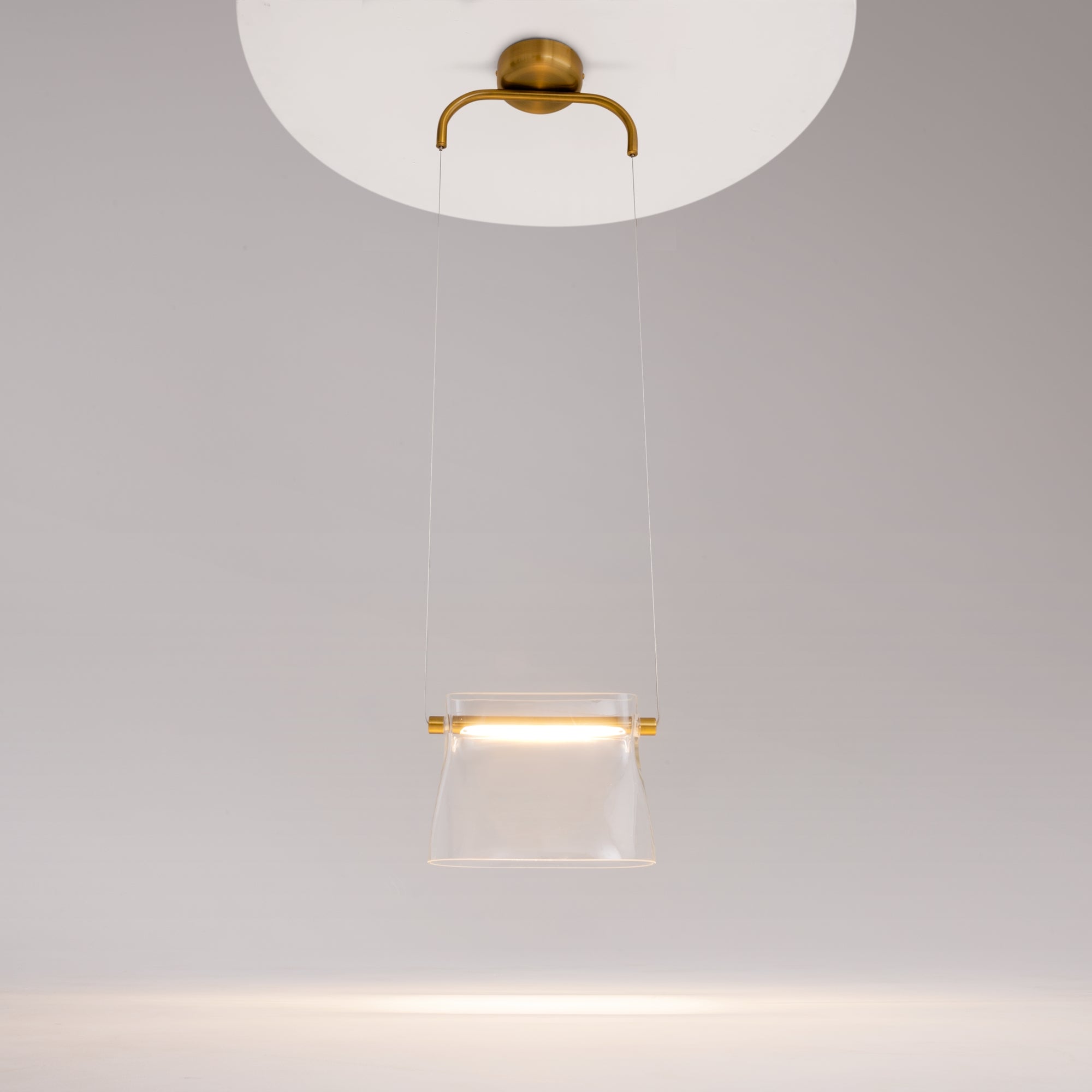 Maytoni Lampa wisząca Cabaret - Metal - Mosiądz MOD170PL-L8BS3K