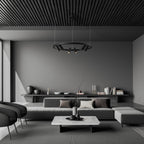 Maytoni Lampa wisząca Satellite - Aluminium - Czarny MOD102PL-L42B