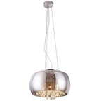 Maxlight Lampa wisząca P0076-05l Moonlight - Szkło lustrzane + metal - Chrom P0076-05L