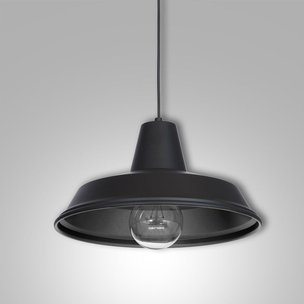 żyrandol Class black 1xE27