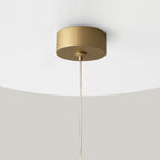 Maytoni Lampa wisząca Polar - Aluminium + tworzywo sztuczne - Złoty matowy P088PL-GX53-MG