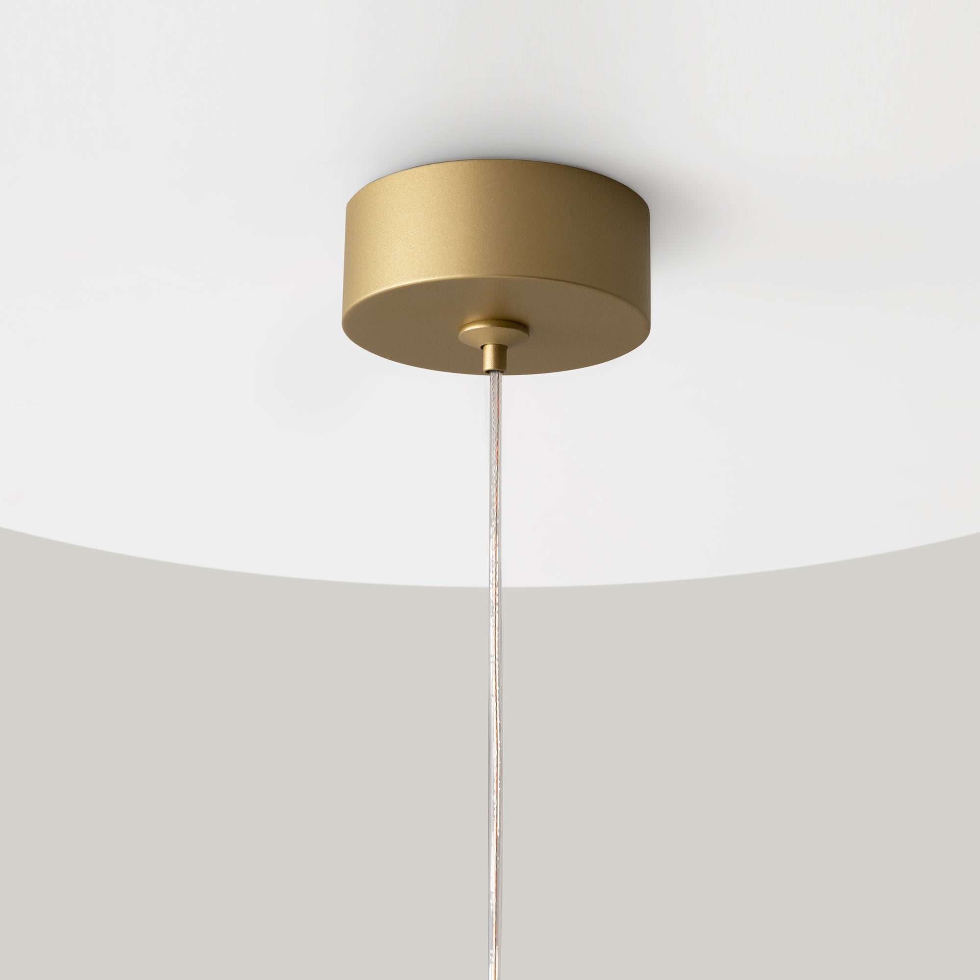 Maytoni Lampa wisząca Polar - Aluminium + tworzywo sztuczne - Złoty matowy P088PL-GX53-MG
