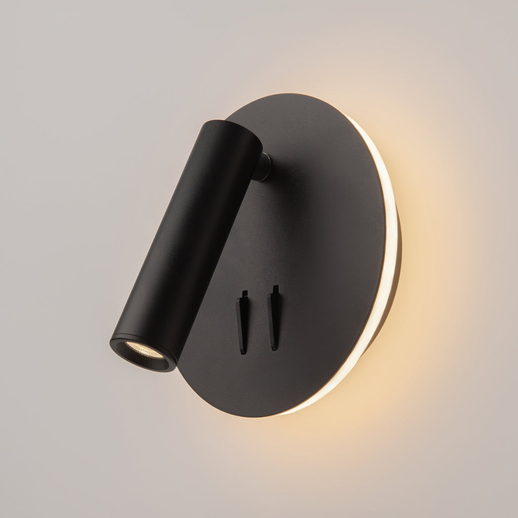 Maytoni Kinkiet Ios 176 - Aluminium - Czarny C176-WL-01-6W-B