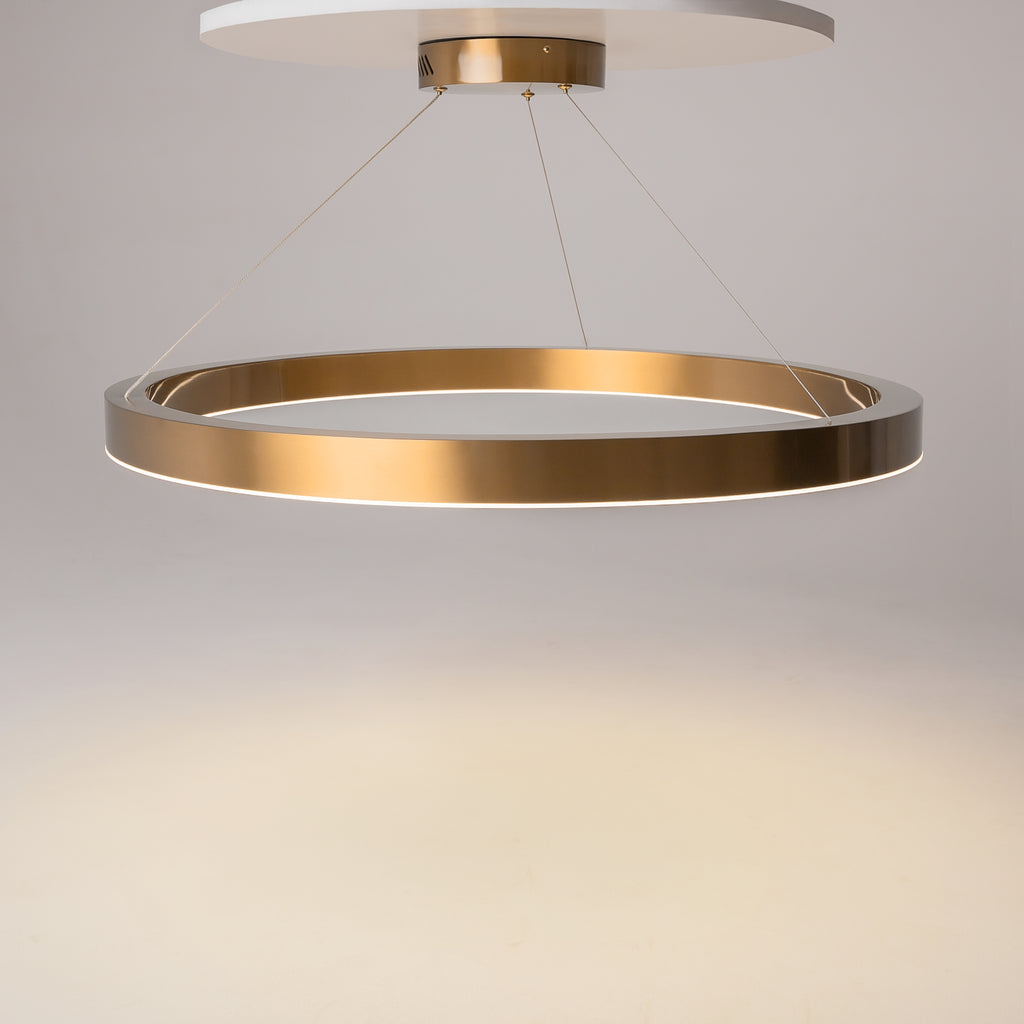 Maytoni Lampa wisząca Saturno - Stal nierdzewna - Mosiądz MOD415PL-L60BS4K