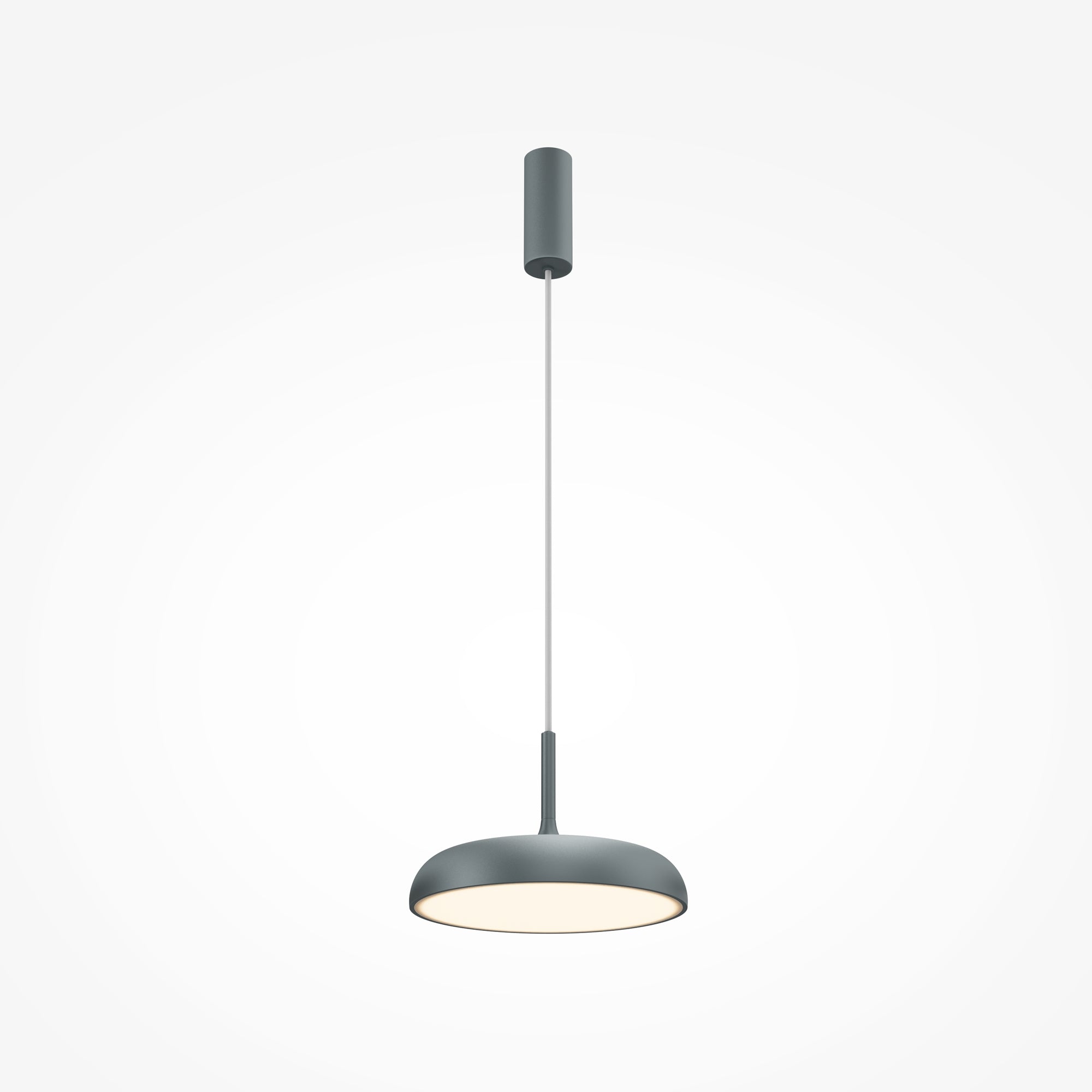 Maytoni Lampa wisząca Gerhard - Metal - Szary MOD189PL-L12GR3K1