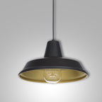 żyrandol Class black/gold 1xE27