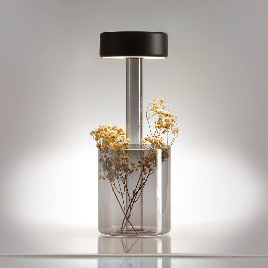 Maytoni Lampa akumulatorowa AI Collaboration - Szkło - Szary MOD229TL-L3B3K3