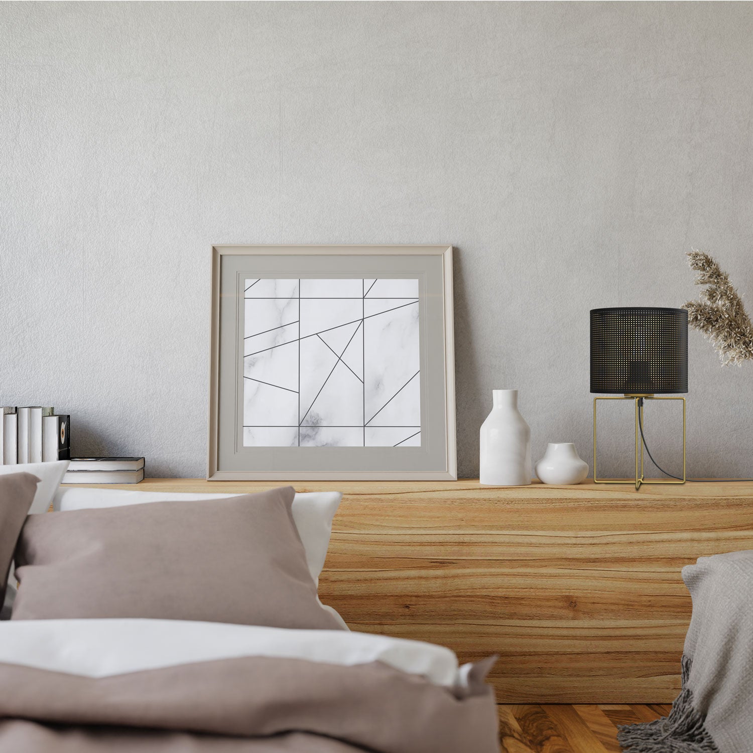 lampka gab. Loft shade gold, shade dia 180, h 150 black 1xE27