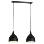 żyrandol Noak classic black/white 2xE27