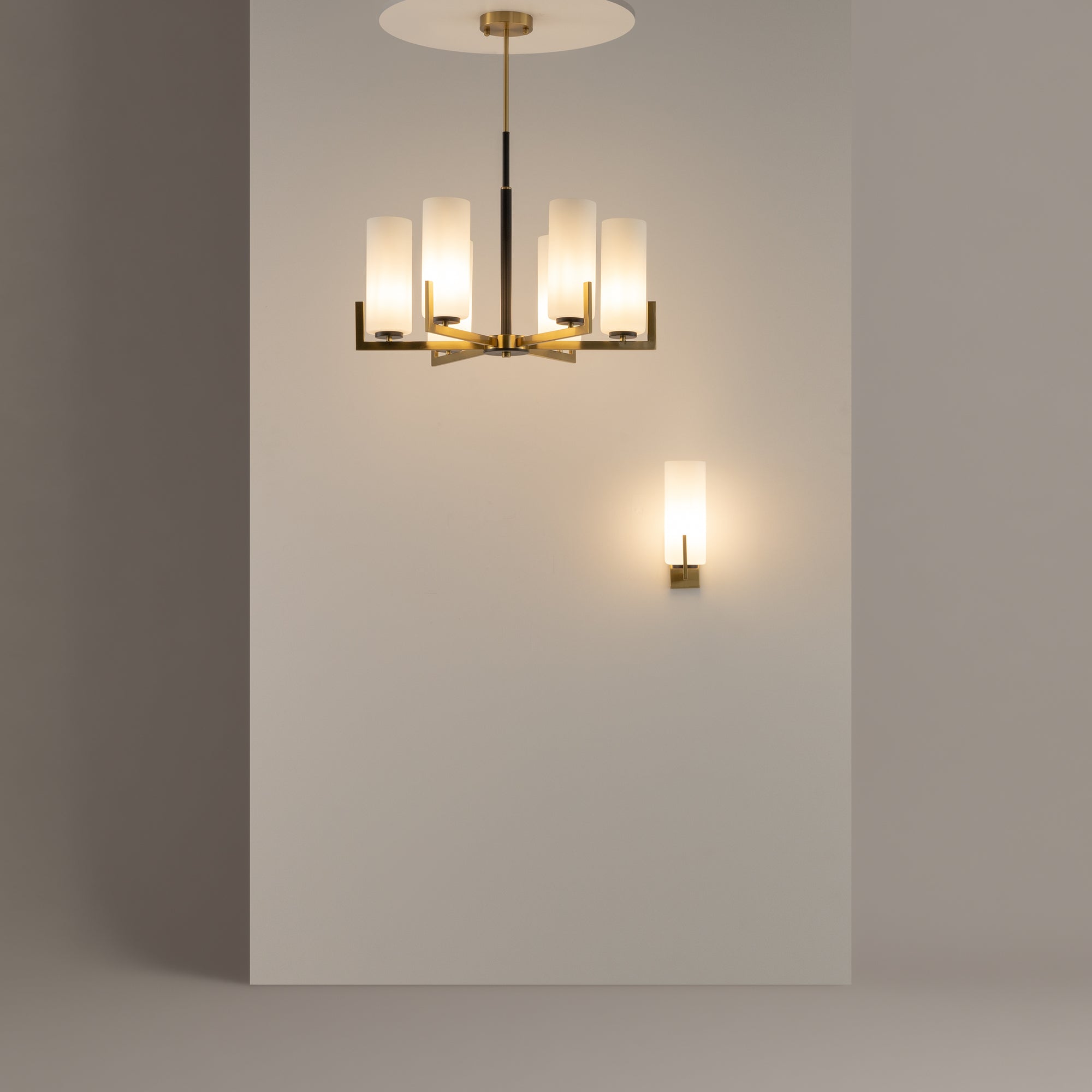 Maytoni Lampa wisząca Fortano - Metal - Czarny + mosiądz MOD089PL-06BS