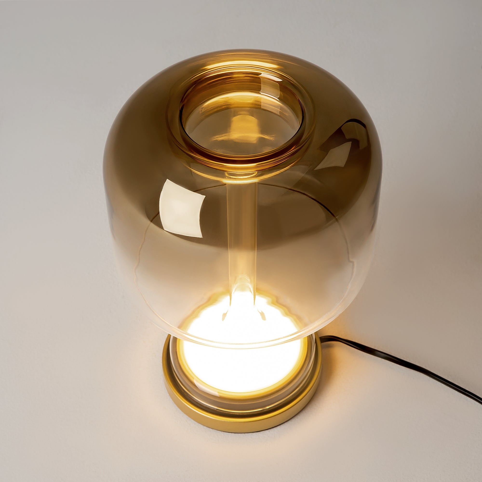 Maytoni Lampa stołowa Spirito - Metal + szkło - Złoty MOD286TL-L8G3K