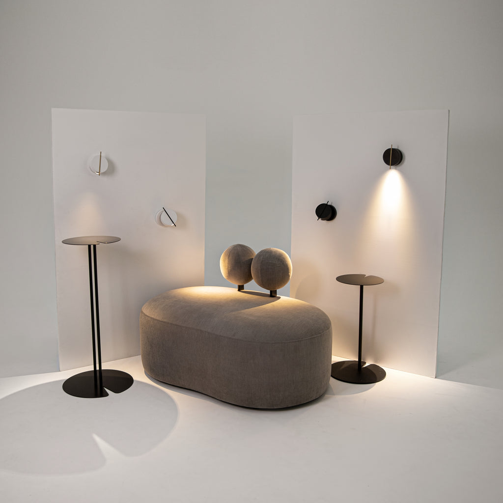 Maytoni Kinkiet Nuance - Aluminium - Czarny MOD180WL-L4B3K1