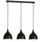 żyrandol Noak classic black/white 3xE27