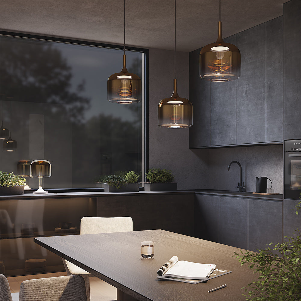 Maytoni Lampa stołowa Spirito - Metal + szkło - Złoty MOD286TL-L18G3K