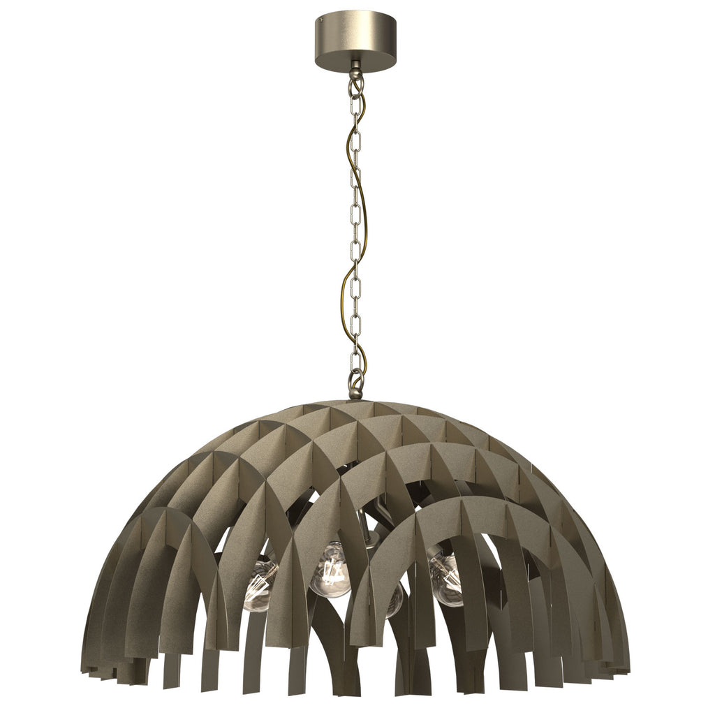 żyrandol Space "dome dia 800mm" titanium-bronze 4xE27