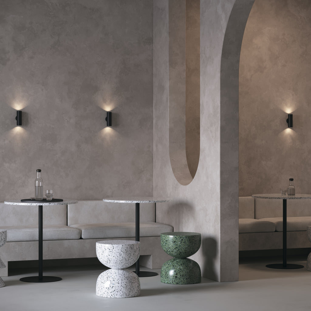 Maytoni Kinkiet FOCUS S - Aluminium - Czarny C068WL-02B