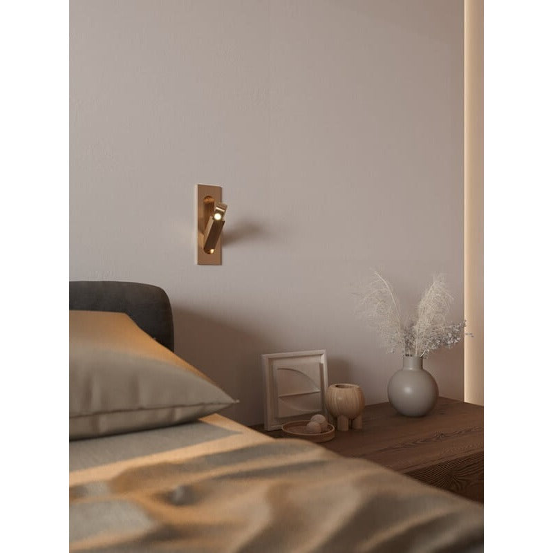 Maxlight Oprawa wpuszczana Libra - Aluminium - Mosiądz antyczny W0377