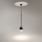 Maytoni Lampa wisząca Ros - Metal - Czarny MOD227PL-01B