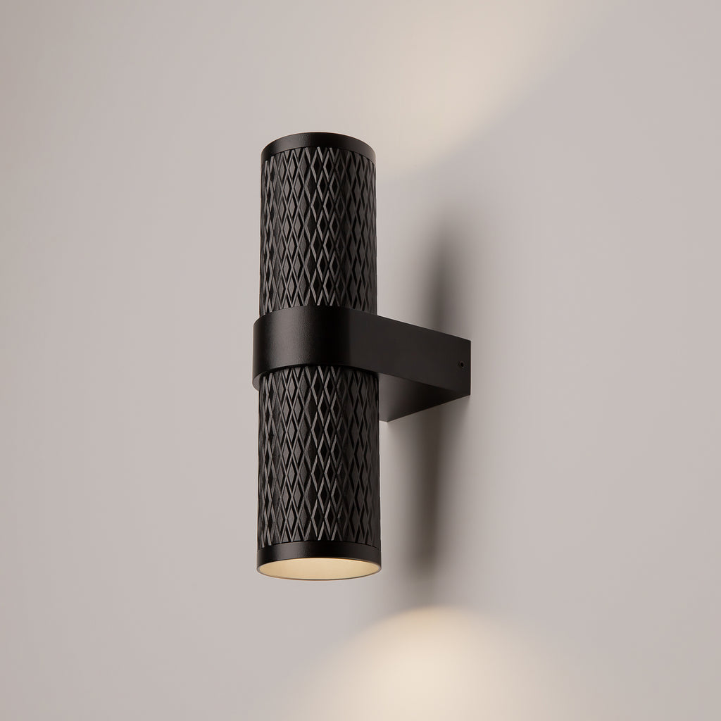Maytoni Kinkiet Focus Design - Aluminium - Czarny C069WL-02B
