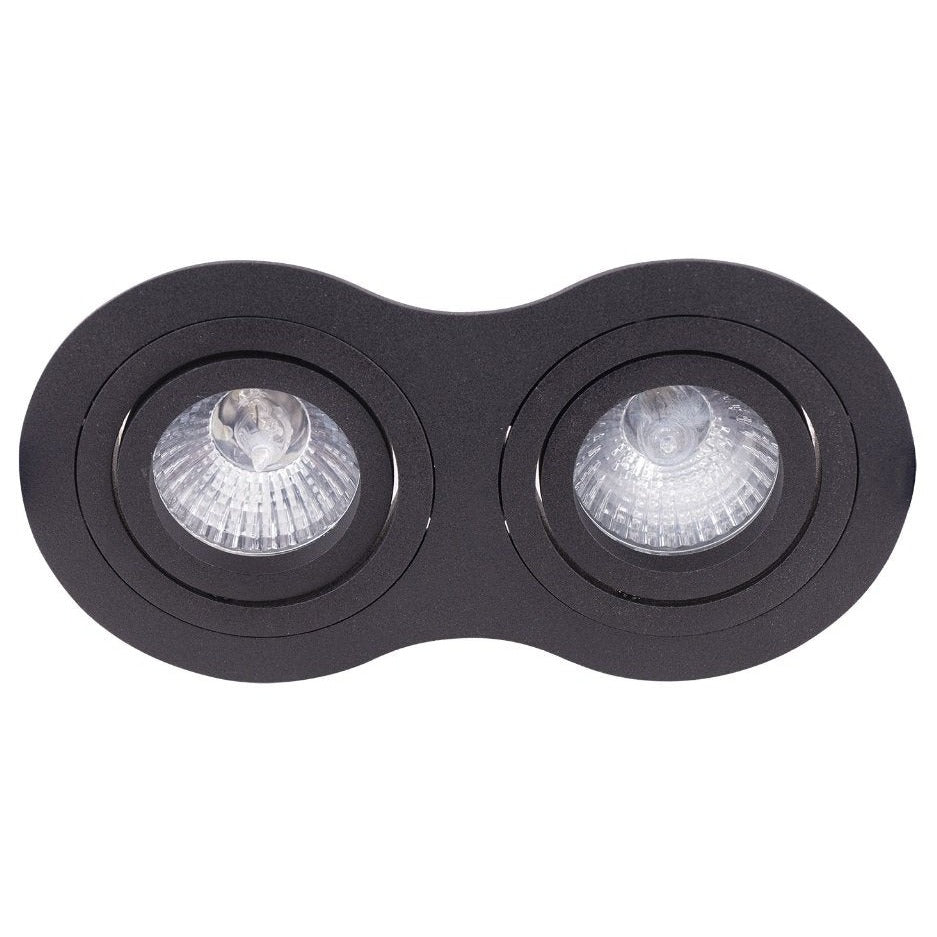Maxlight Oprawa wpuszczana Signal II - Metal - Czarny H0087