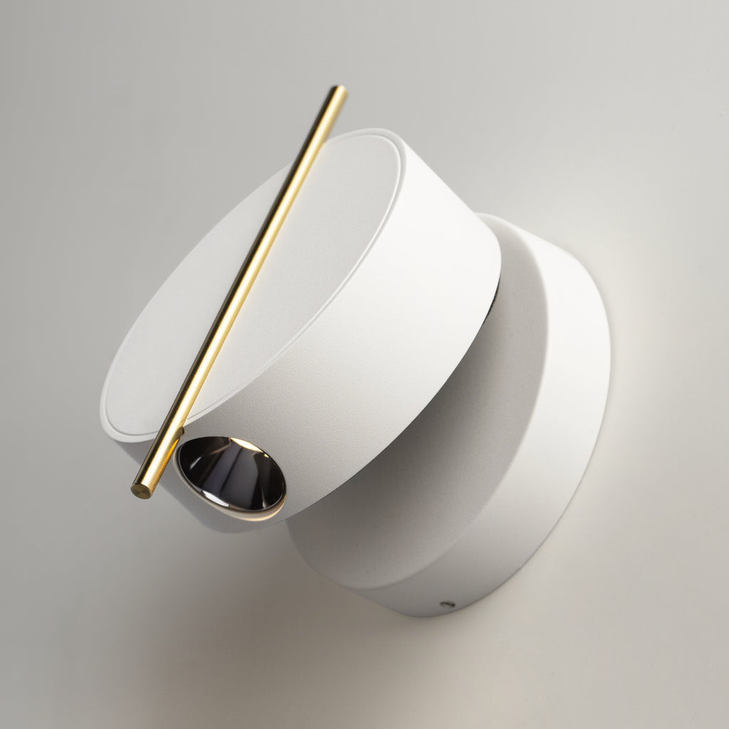 Maytoni Kinkiet Nuance - Aluminium - Biały MOD180WL-L4W3K1