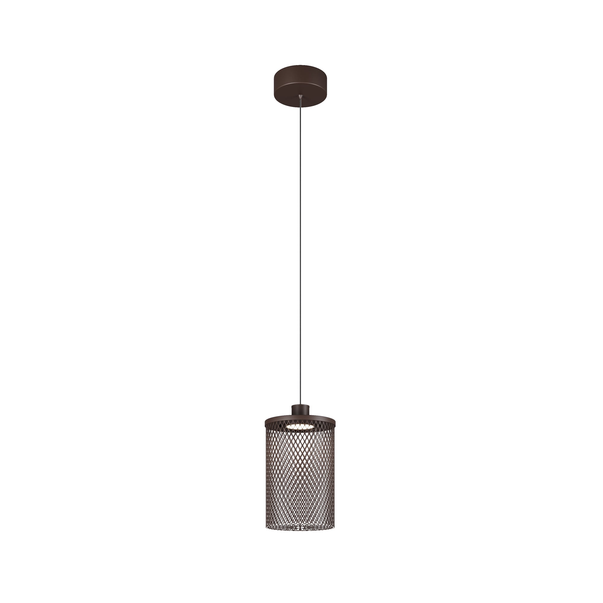 Lampa wisząca zewnętrzna Latticea O166PL-L6BRK