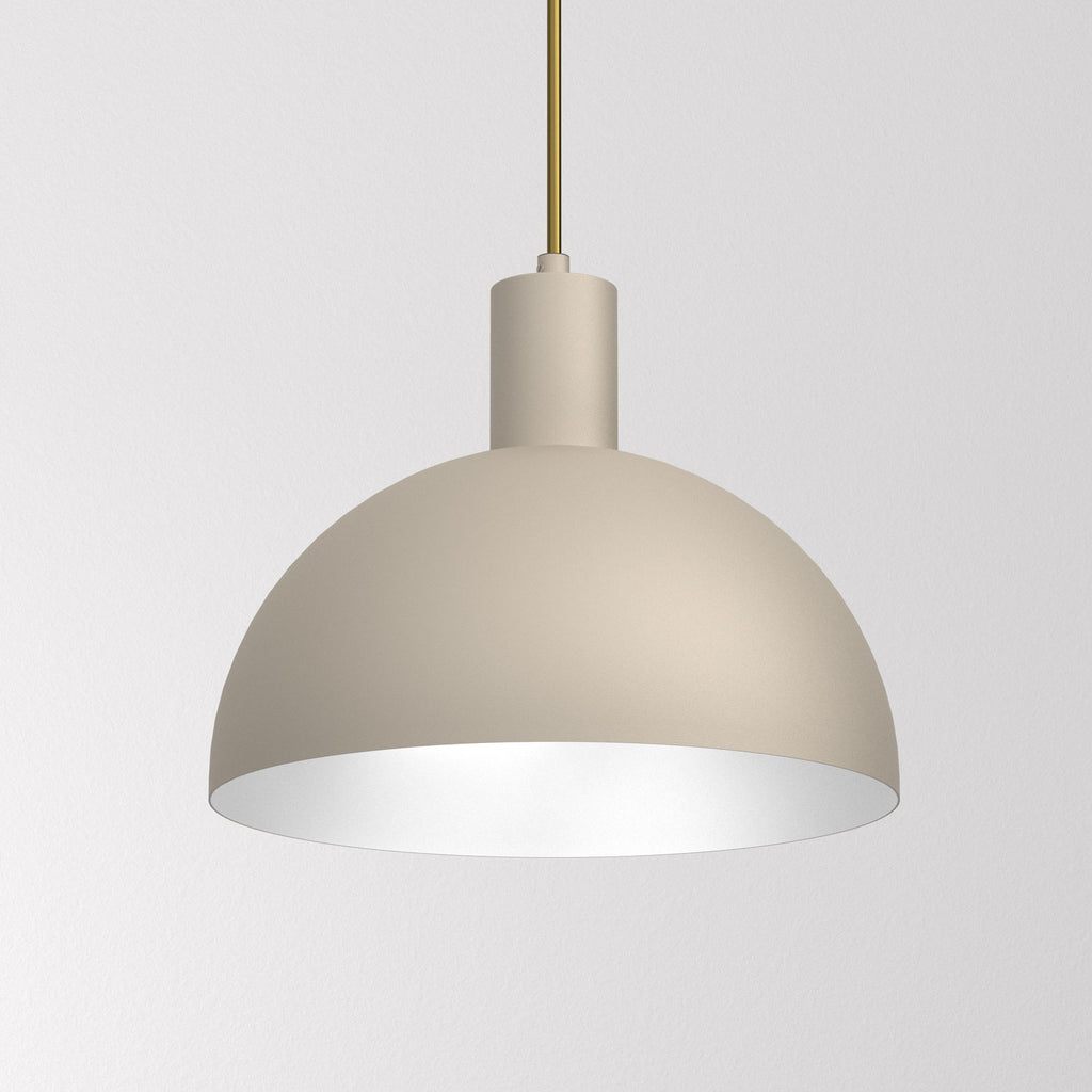 żyrandol Handa beige 1xE27