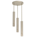 żyrandol Tibia Buble plate dia 300 mm beige 3xGU10