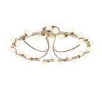 Maytoni Plafon Tessara - Stal nierdzewna - Złoty MOD081CL-L48G3K