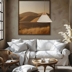 żyrandol Single beige/natural wood 1xE27 (Ceryfikat FSC 100%, SGSCH-COC-070615)