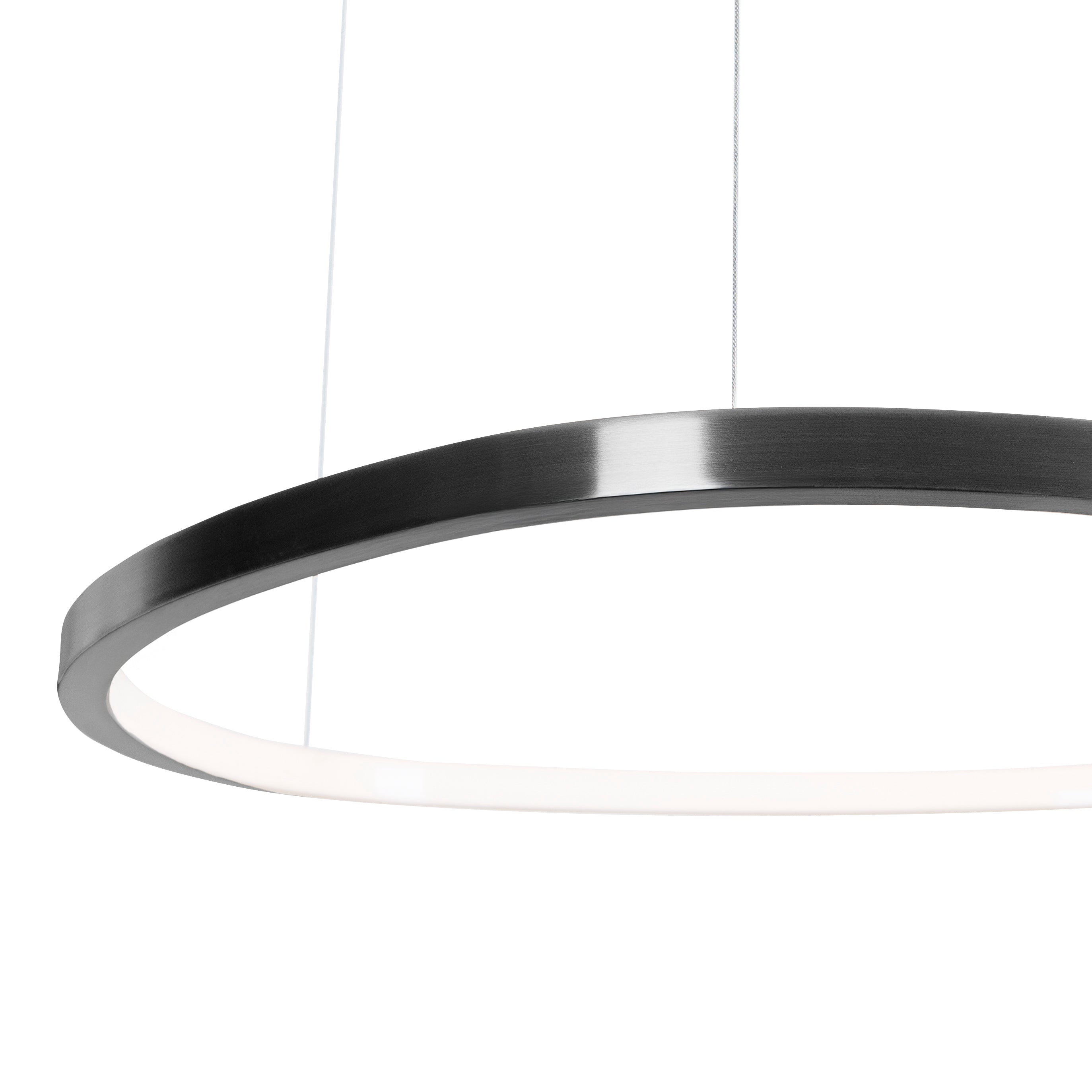 Maxlight Lampa wisząca Cayenne 3 - Metal - Czarny szczotkowany P0663D