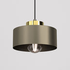 żyrandol Marti titanium-bronze/gold 1xE27