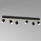 spot Reno black/gold 6xGU10