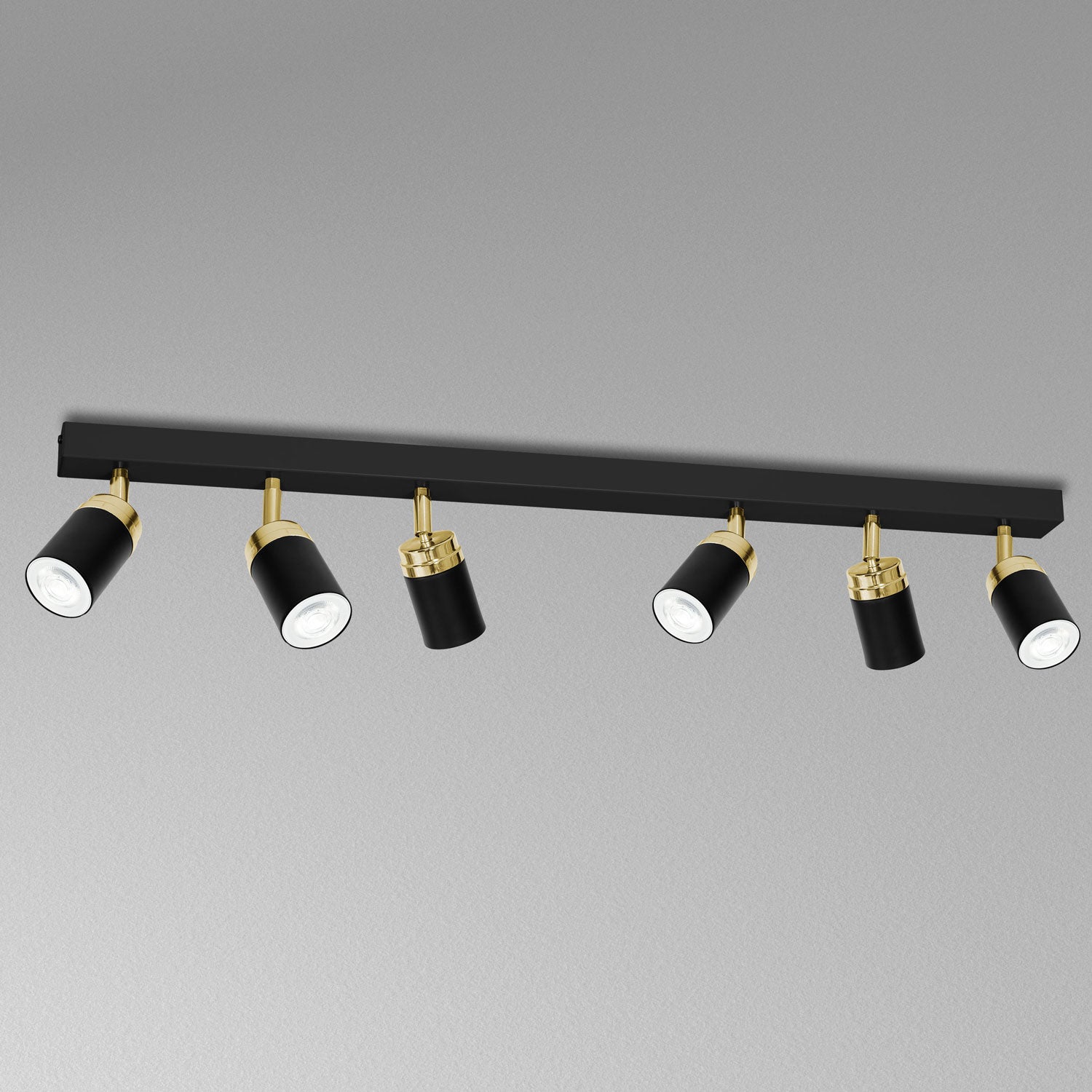 spot Reno black/gold 6xGU10
