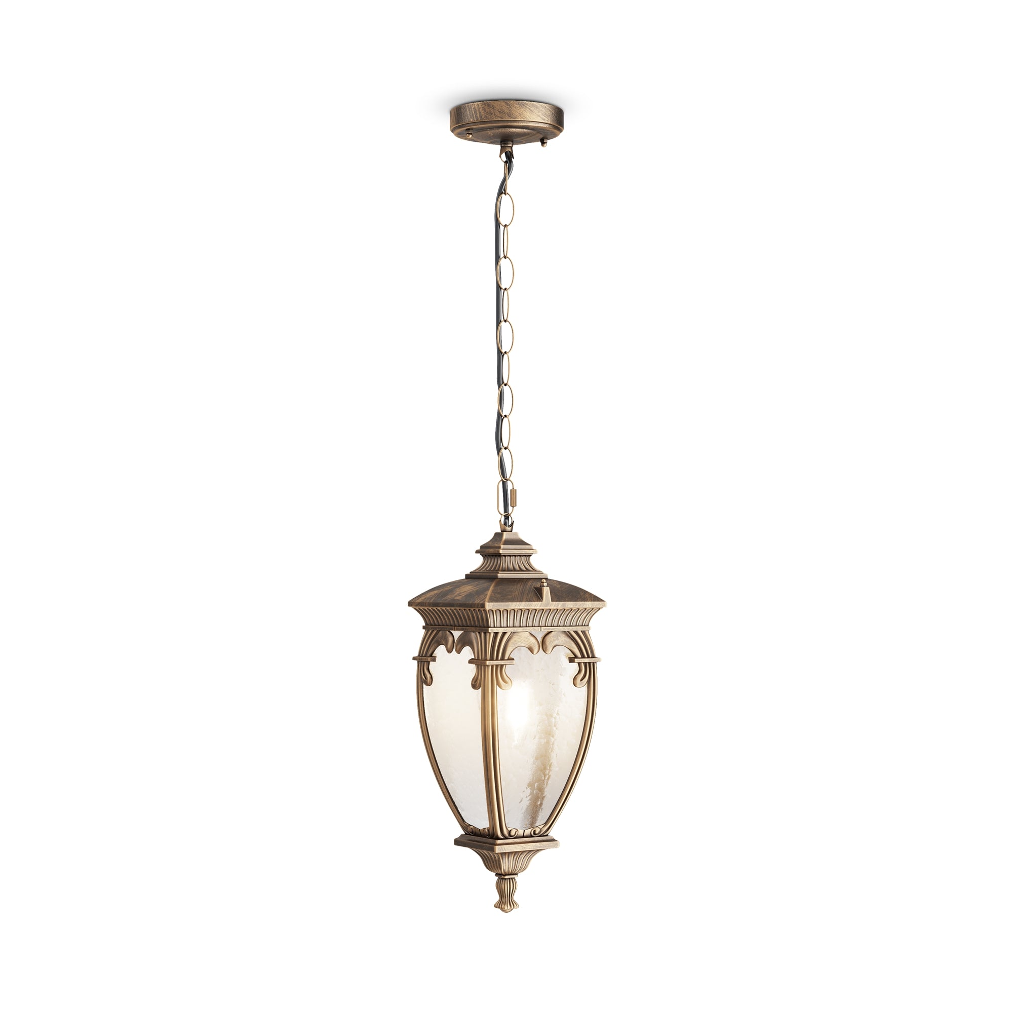 Lampa wisząca zewnętrzna Fleur O414PL-01GB