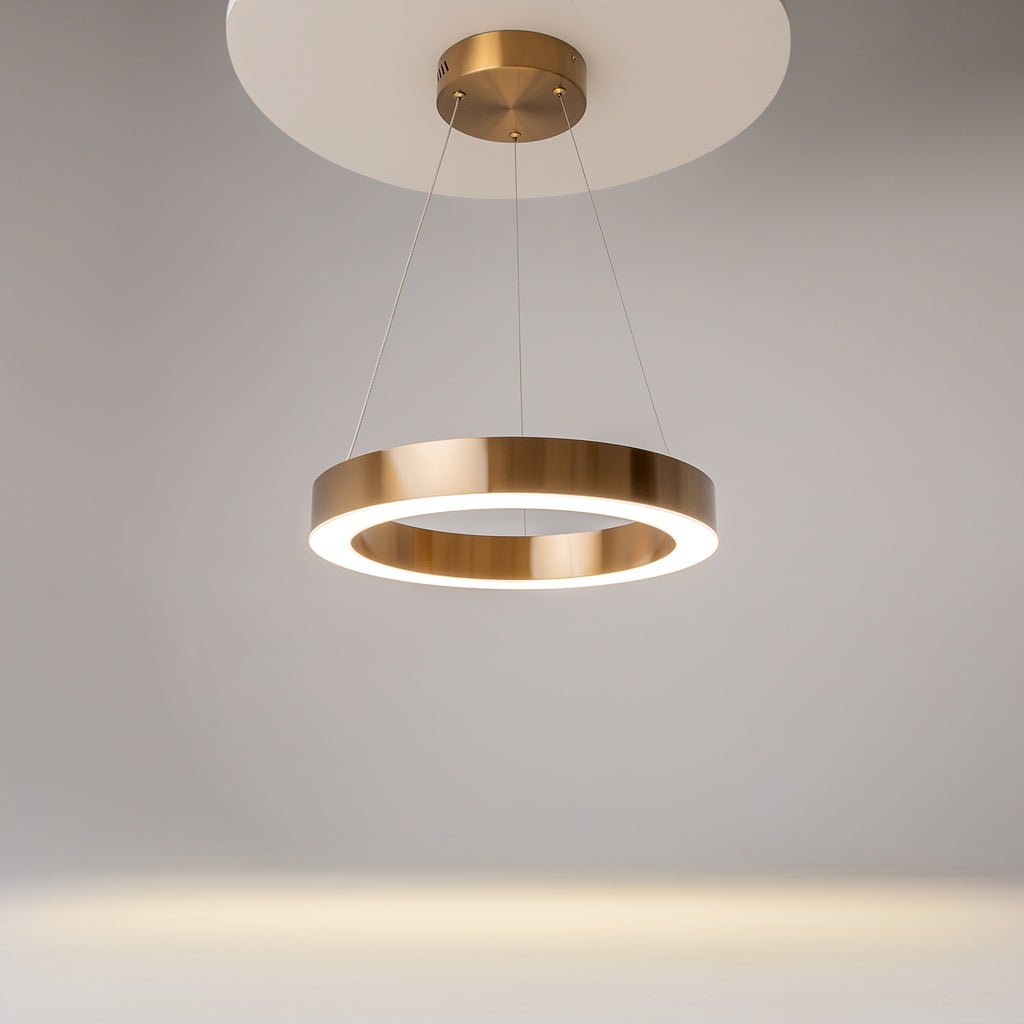 Maytoni Lampa wisząca Saturno - Stal nierdzewna - Mosiądz MOD415PL-L36BS4K